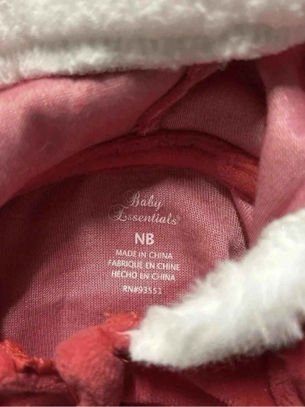 Infant Baby Santa Footie Pajamas My First Christmas Bodysuit Size Newborn